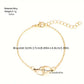 Anklet Tender Love Duo Slim Chain