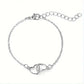 Anklet Tender Love Duo Slim Chain