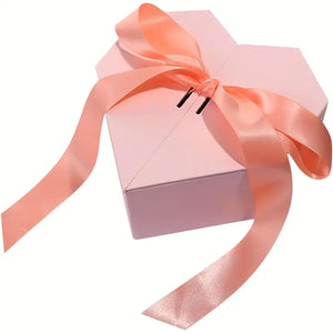 Blush Ribbon Jewelry Box