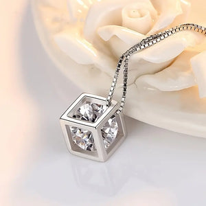 Crystal Cube Pendant