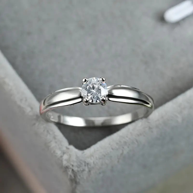 Solitaire Sparkle Ring