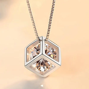 Crystal Cube Pendant