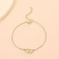 Anklet Tender Love Duo Slim Chain