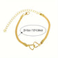 Anklet Tender Love Duo Wide Chain