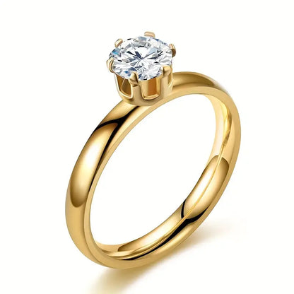 Solitaire Brilliance Ring