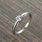 Solitaire Sparkle Ring